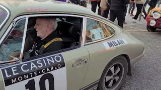 Rallye Monte Carlo Historique 2022 - Porsche 911 N°10 - KUSSMAUL Roland et LIVANOS Peter