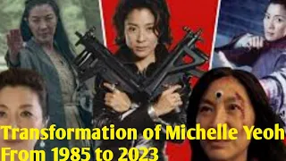 Transformation of Michelle Yeoh From 1985 to 2023