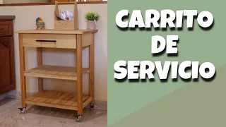 Carrito de Servicio | Mesa auxiliar para cocina | UTILITY CART