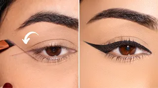 Here's The Easiest Winged EYELINER Hack!