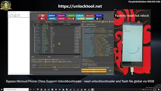 Xiaomi China(Locker) Support Unlock Boot. Need UnlockBootLoader Flash File Global Bypass MiCloud EDL