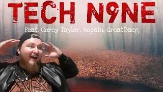 Tech N9ne, Corey Taylor, Hopsin, GreatDaeg -  Bitch Slap - REACTION