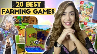 BEST Farming Games You NEED to Play in 2022! | My Favorite Nintendo Switch & PC Farming Games