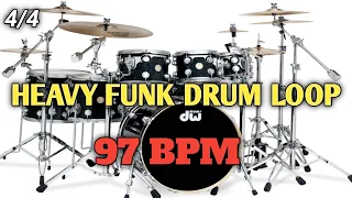 HEAVY ROCK DRUM LOOP | 97 BPM