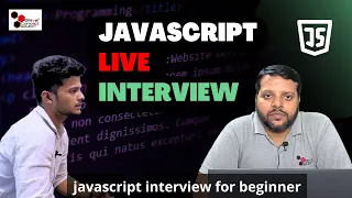 JavaScript live interview | JavaScript interview for beginners #javascript