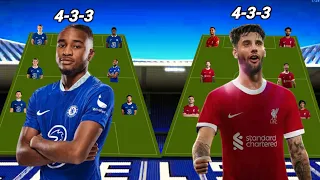 CHELSEA VS LIVERPOOL Head To Head Potential Starting Line Up With All Transfer Confirmed