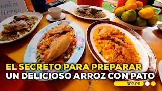 Cucho La Rosa nos cuenta el secreto para preparar un delicioso arroz con pato