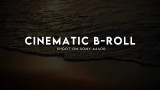 Cinematic Street Style Fashion B-Roll | Sony A6400