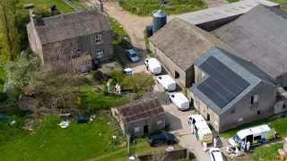 First pictures show farm at the centre of deadly shoot-out that left man dead | SWNS