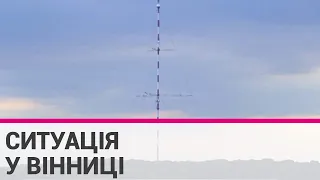 Росіяни ракетами влучили у телевежу в Вінниці
