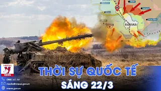 Thời sự Quốc tế sáng 22/3. Bom lượn Nga oanh tạc Avdiivka, UAV Kiev tiếp tục hủy diệt Belgorod