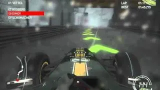 F1 2010 game Monte Carlo grand prix