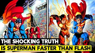 NOBODY KNOWS THIS ABOUT SUPERMAN! His Full Speed vs The Flash