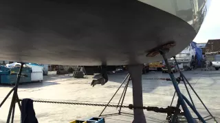 Relentless video of the hull and bottom