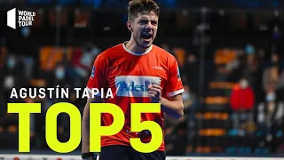 #Top5 Puntazos Agustín Tapia 2020 | World Padel Tour