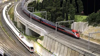 Gli stand ed i plastici ferroviari di HOBBY MODEL EXPO 2022 a Novegro (MI).