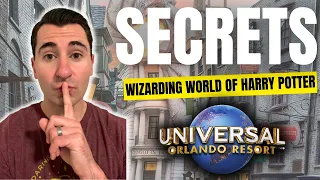 SECRETS of the Wizarding World of Harry Potter at Universal Orlando!