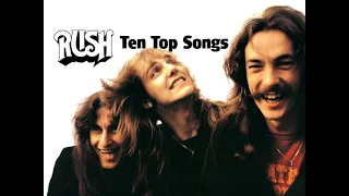 RUSH - TEN TOP SONGS │BEST OF ROCK #classicrock #rock #progrock  #progressive #rush