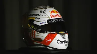 Max Verstappen reveals his 2020 helmet