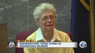 Grandmother takes stand in grandson's murder