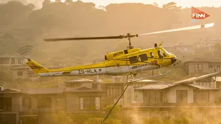 Former US military Black Hawk joins Table Mountain firefighting efforts