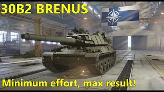 30B2 BRENUS - Minimum effort, Max results! | Swamp Commentary || World of Tanks Console - Cold War