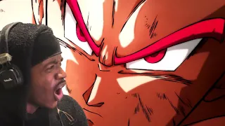 CRIMSON RED VEGETA IS A DIFFERENT BREED ENTIRELY!!! | Goku vs Saitama Part 4 (REACTION)