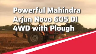 4WD Arjun Novo with Plough