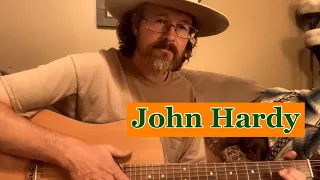 John Hardy, (Lead Belly), Clawhammer Guitar