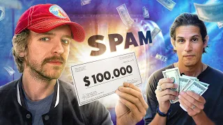 he cashed a $100,000 junk mail check… and got the money (ENG SUBS)