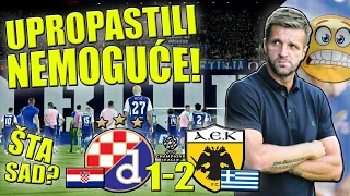 🔴DINAMO 1:2 AEK🔴 IZGUBILI DOBIVENU TEKMU! ŠTA SAD?