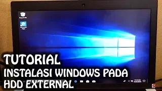 Tutorial Instalasi Windows Pada Hardisk External Menggunakan Win to Usb