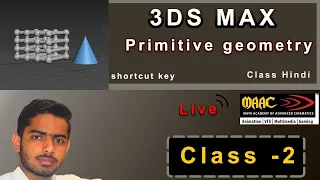 3DS MAX Course for Beginners |5 Easy Modify Commands Move, Copy, Stretch, Rotate & Scale Hindi