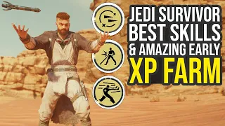 Star Wars Jedi Survivor Best Skills & Amazing Early Xp Farm (Star Wars Jedi Survivor Tips And Tricks