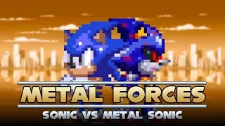 Metal Forces l Sonic VS Metal Sonic [Animation]