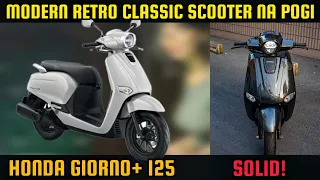 HONDA GIORNO+ 125 POGING RETRO CLASSIC SCOOTER!