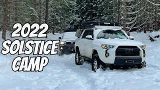 4X4 Annual Winter Solstice Car Camp and Snow Wheeling (2022)