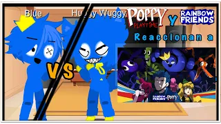 Rainbow Friends y Poppy Playtime reaccionan a Rainbow Friends vs Poppy Playtime de @Pol