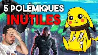 5 POLÉMIQUES INUTILES DU JEU VIDÉO!