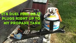 Sunray 109 offroad camper upgrades (sportsman 2200 duel fuel generator)