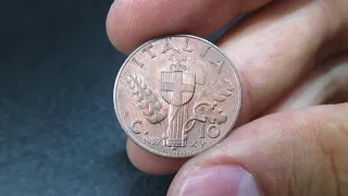 Moneta 10 Centesimi di Lire "Impero" del Regno D'Italia
