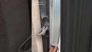 high tech gate lock