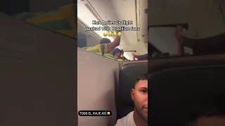 Aguero’s flight to the World Cup is full of Brazilian fans
