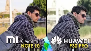 Batalla FINAL por la mejor cámara!! Xiaomi Mi Note 10 vs Huawei P30 PRO ¿ZOOMS?