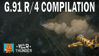 G.91 R/4 Compilation || WarThunder  ||
