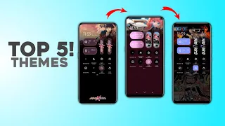 Top 5 Best Dark MIUI 14 Themes | Best MIUI 14 Premium Themes | Part 1