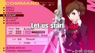 Persona 3 Portable P3P exploit - Unlimited Spawn Spot (Easy Farm)