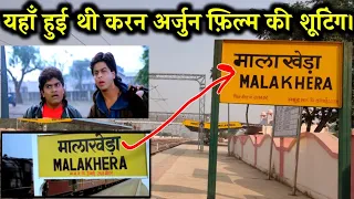 Malakheda Railway station Karan arjun movie shooting location !!