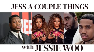 THE CITY GWORLS ARE FIGHTING!! Diddy, King Combs, Jonathan Majors + MORE! #JessACoupleThings