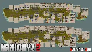Mini DayZ 2 - Карта лута  ( оружия , снаряжения ) Самая новая 🔥